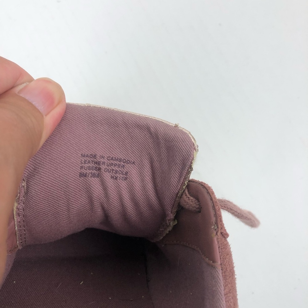 Michael Kors Women's Dusty Rose Suede Sneakers - Picture 2 of 15
